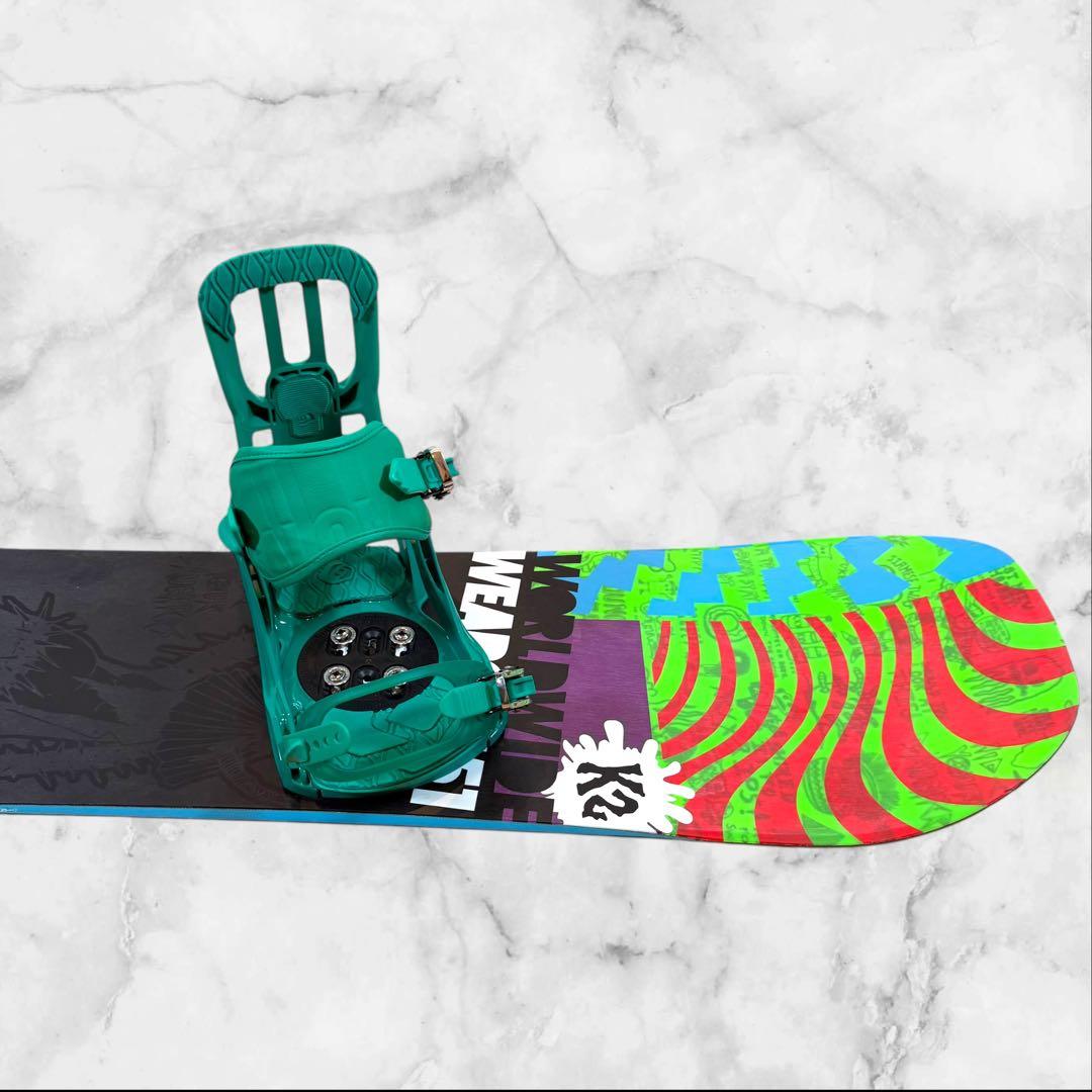 【2点セット】K2 WWW 151スノーボード SALOMON リズム