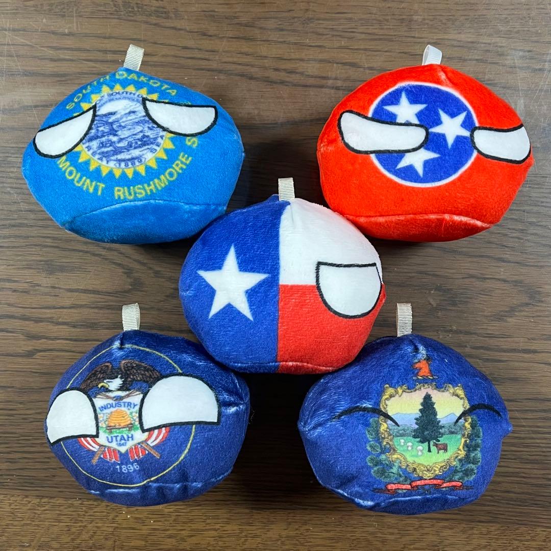 ぬいぐるみ Polandball plush dolls All USA