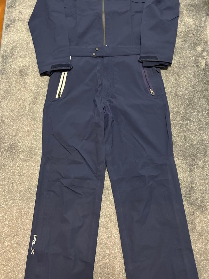 RLX ネイビー レインウェアセット