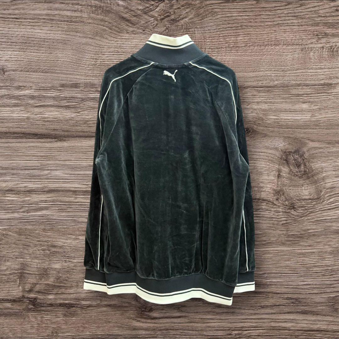 26W3【新品タグ付き】PUMA プーマ ベロアジャケット＆パンツ セットアップ