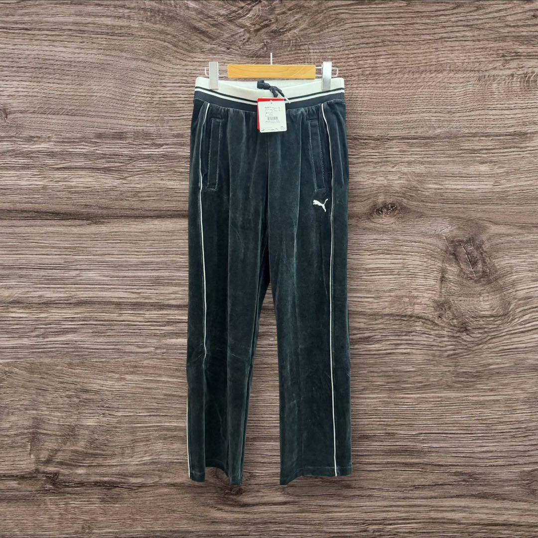 26W3【新品タグ付き】PUMA プーマ ベロアジャケット＆パンツ セットアップ