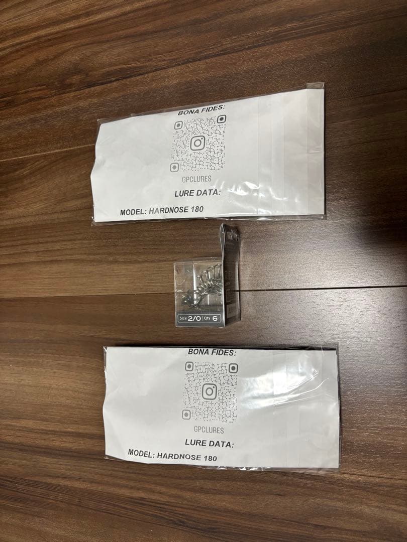 【新品未使用】【未開封】GPCLURES HARDNOSE180_3点セット