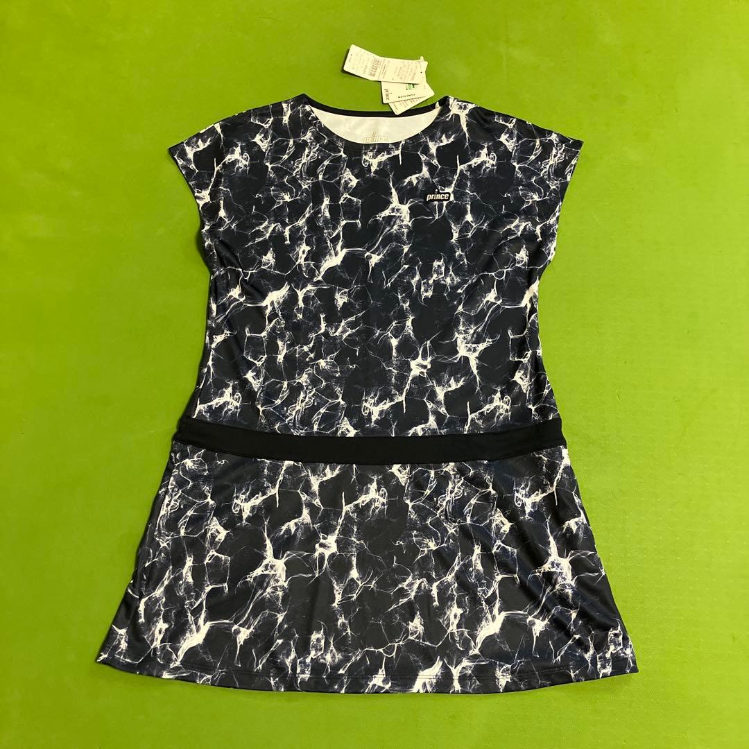 prince WS2402 テニスウェア M ネイビー/ホワイト