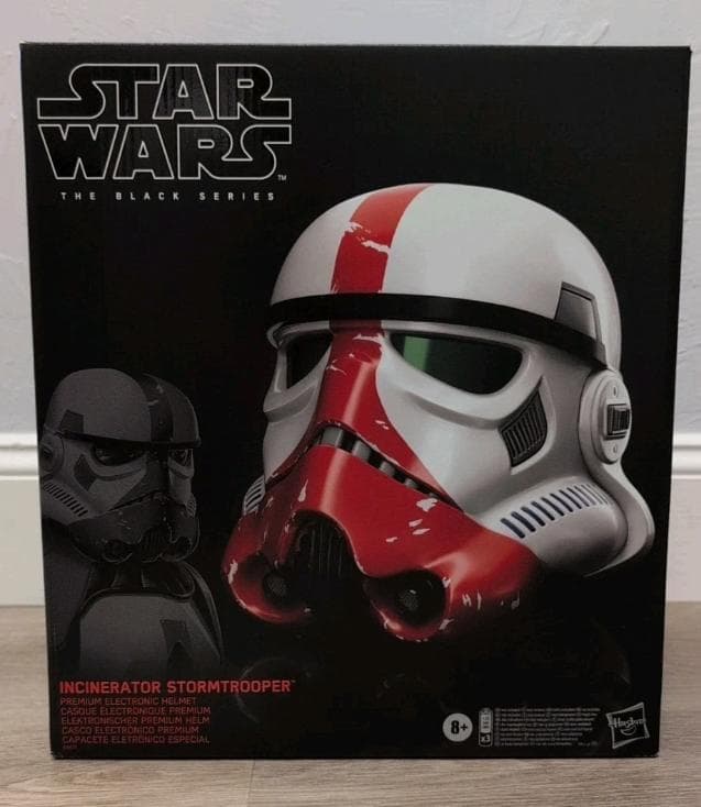 【日本未発売】StarWars　SW 黒シリーズ インシネレーター ヘルメット