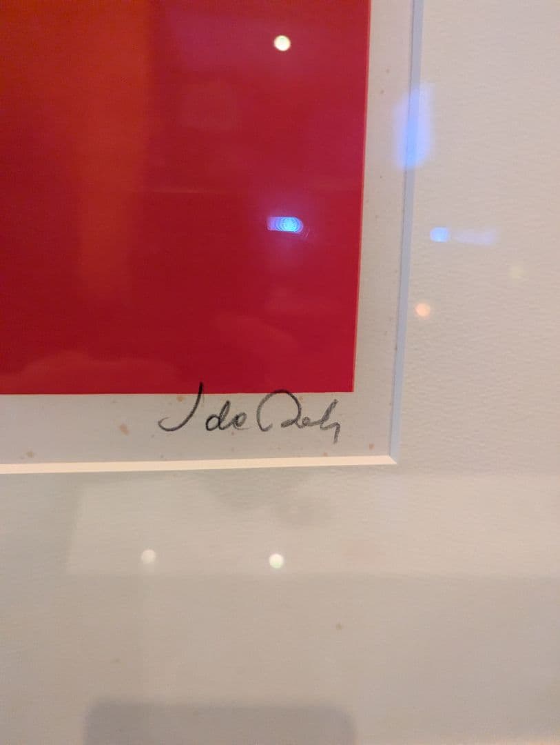 ジャヌス・ド・ローラ Ida Dady 女性の肖像画 赤と黒