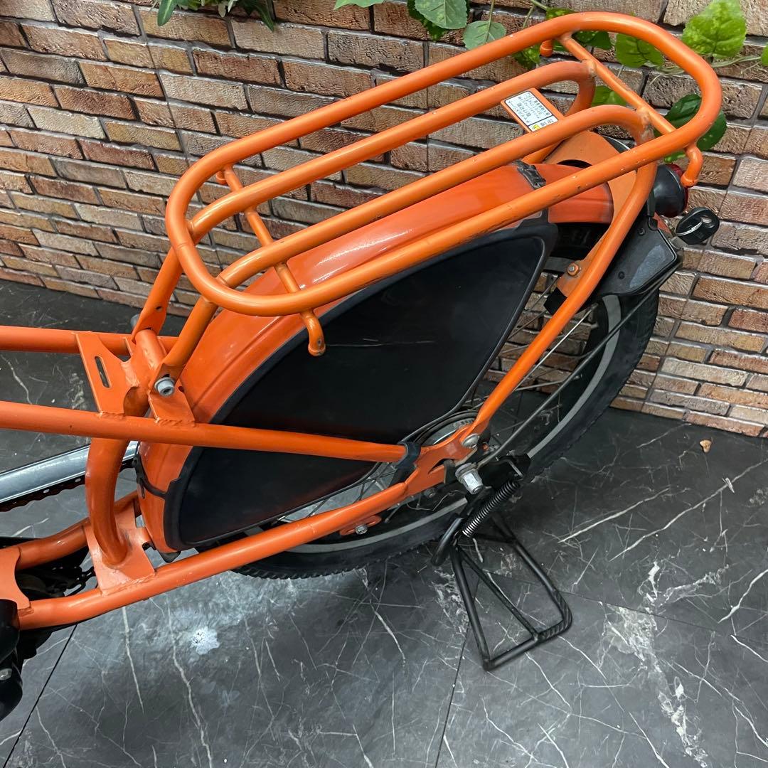 【102】電動自転車YAMAHA PAS Babby オレンジ 20インチ