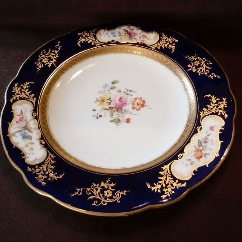 イギリス コ—ルポート キャビネットプレ—ト ４枚セット