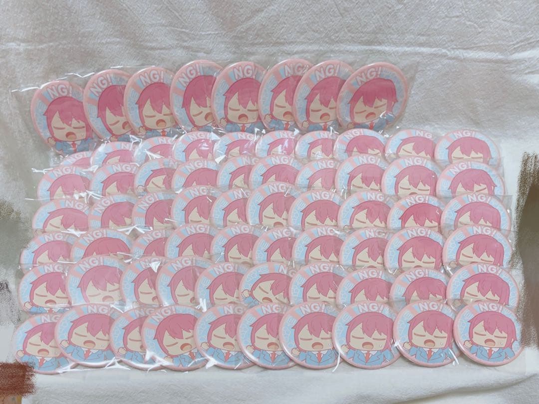 あんスタ 中国 ぶくスタ 缶バッジ 朱桜司 68点