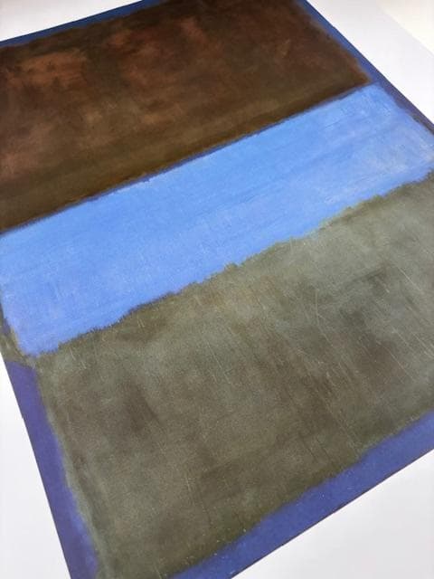 額装品/No.61（マーク・ロスコ）/アートポスター/モダンアート/抽象絵画