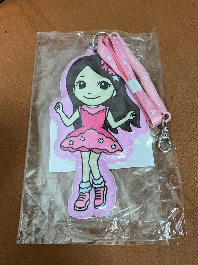 松田聖子　コンサート　ライブ　グッズ　似顔絵　パスケース　チケット入れ