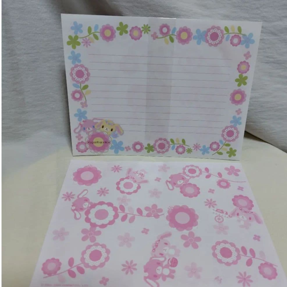 シュガーバニーズ メモ帳 レターセット おりがみ