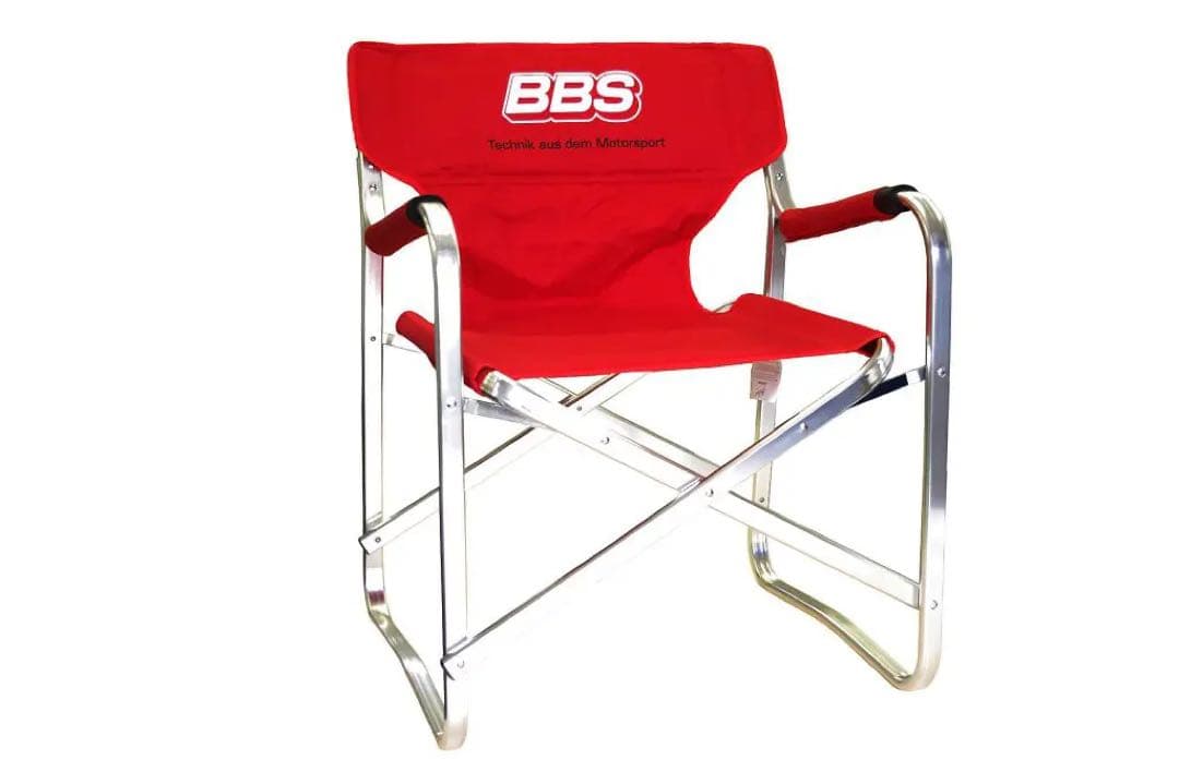 BBS ディレクターズチェア レッド 未使用