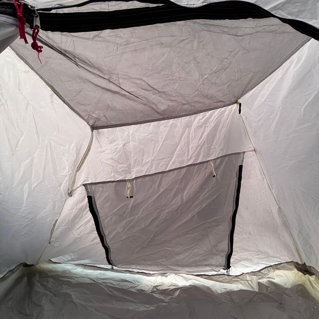 DOD BIKE IN ライダーズバイクインテント グレー　ソロキャンプ