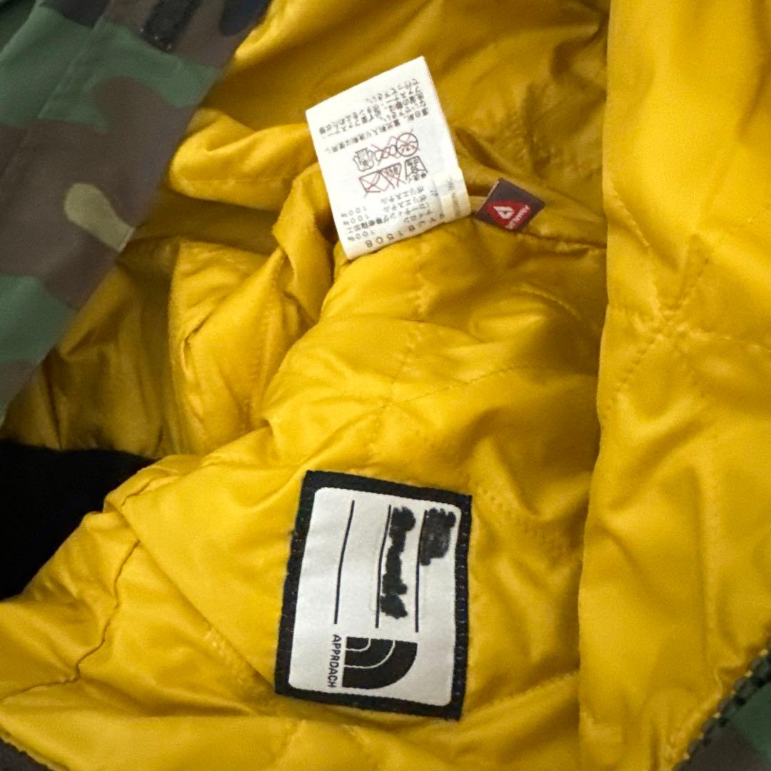 120 ノースフェイス　カモフラ