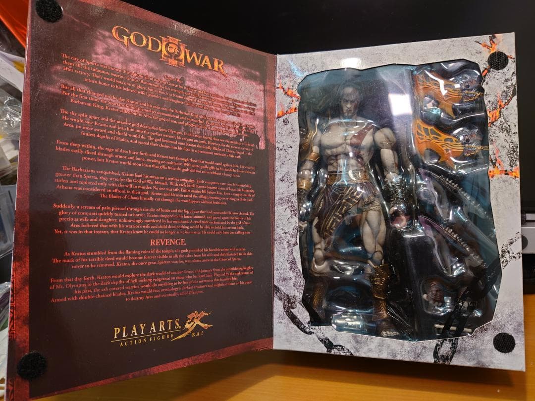 ゴッドオブウォーⅢ　クレイトス　プレイアーツ改フィギュア　God of war