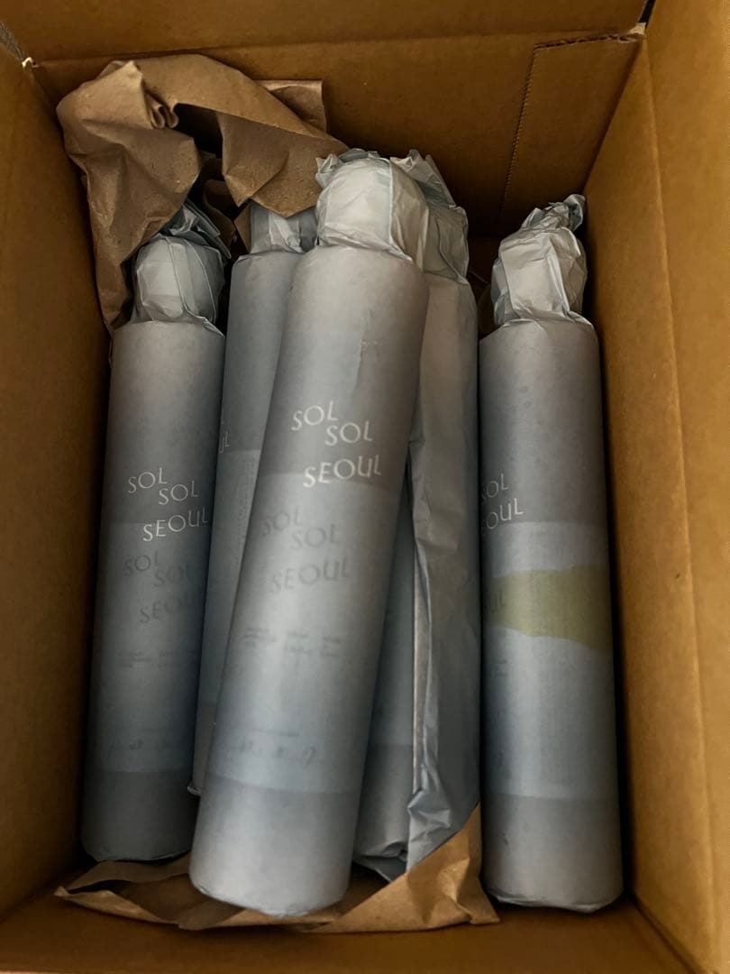 【新品未使用】SOLSOLSEOUL えごま油　　未開封5本