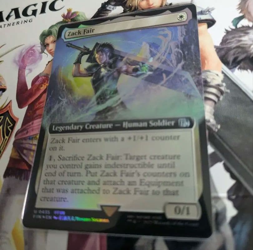 ザックス　拡張　Foil　英語