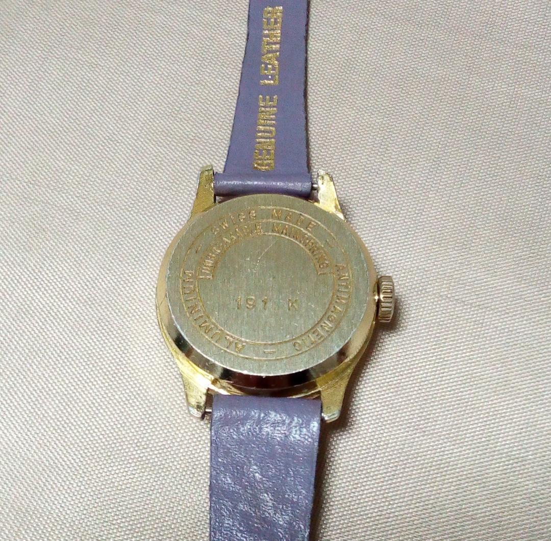 【希少・美品】 1964年 スイス マテル製 バービー 手巻き式 腕時計