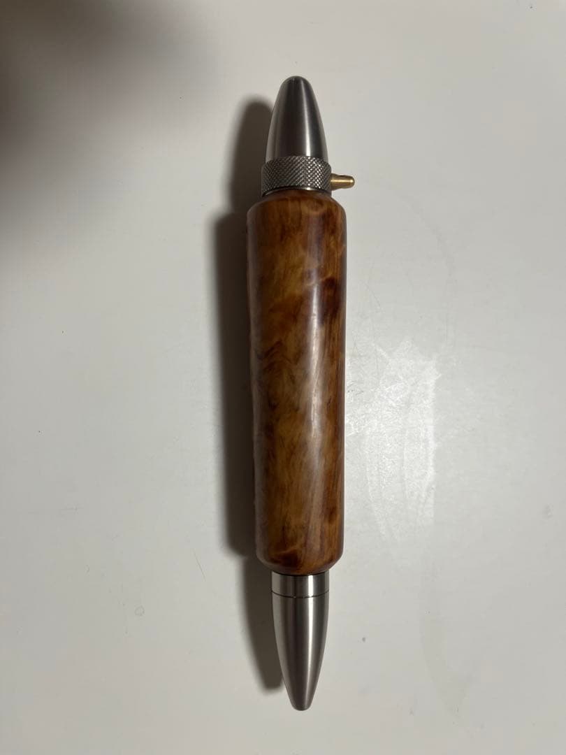 木軸ボールペン　屋久杉　金蘭杢　パトリオット 新春セール