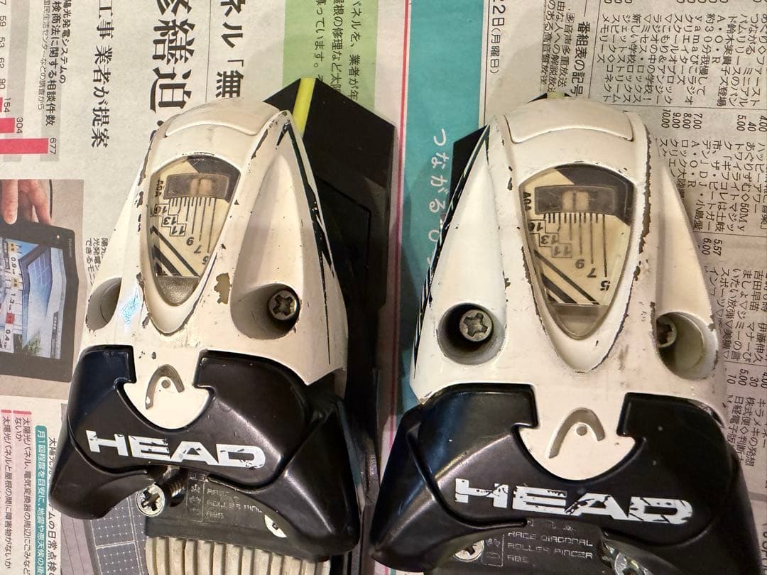 HEAD FREEFLEX PRO 14 ビンディング、プレート