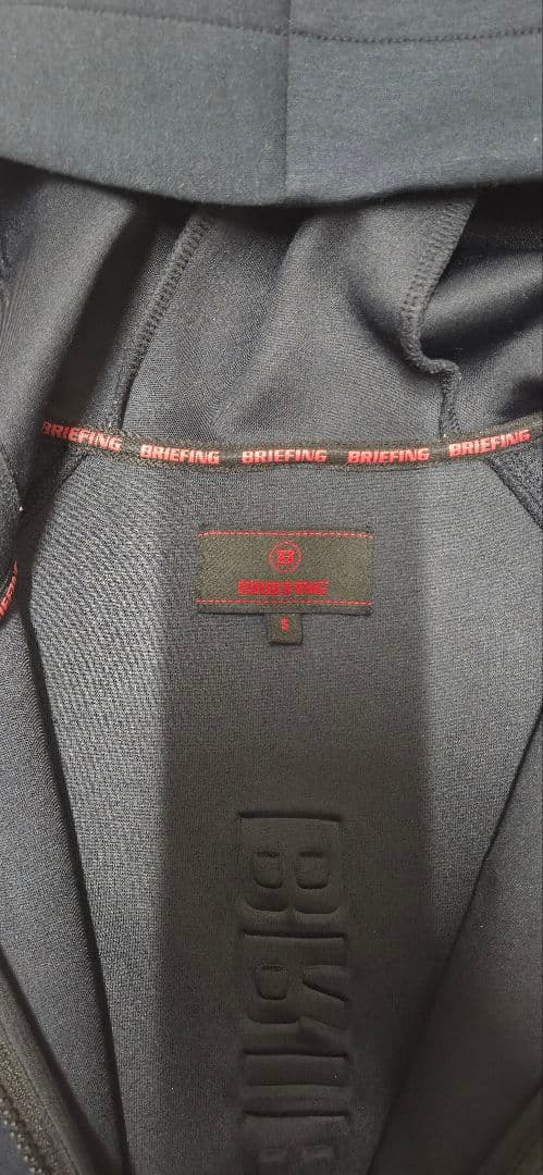 BRIEFING フード付きジャケット ネイビー
