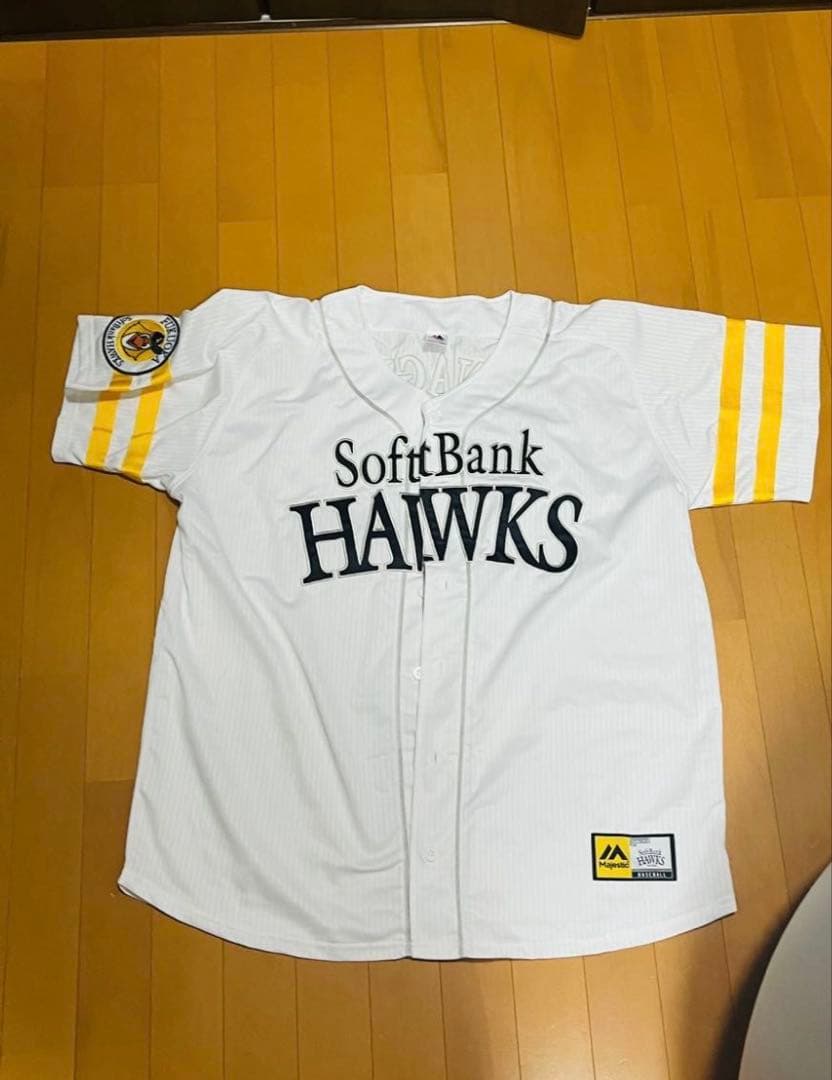 柳田悠岐ユニフォームサイズXLキャップ付き