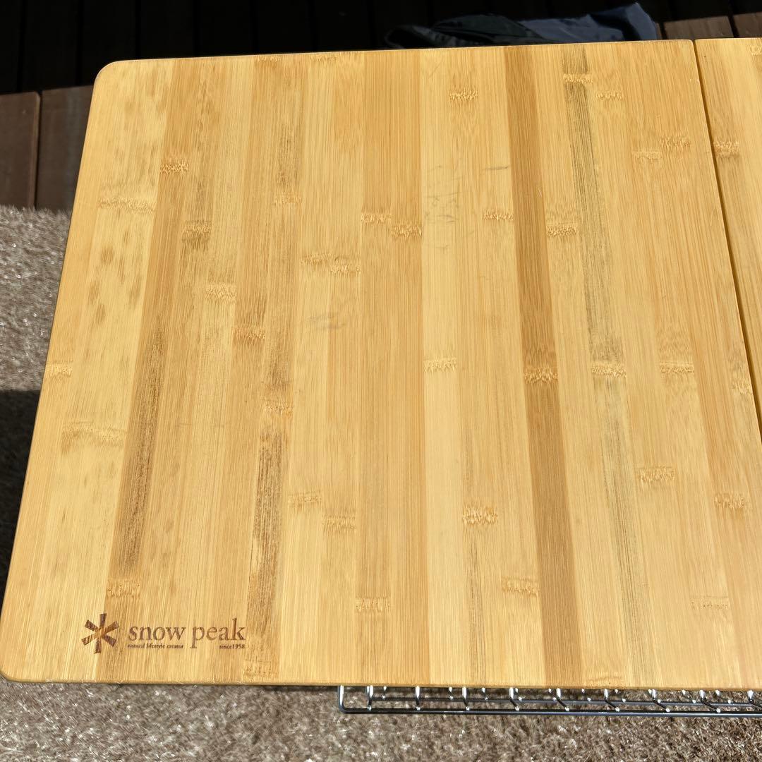  Peak スノーピーク フィールドキッチンテーブル 竹