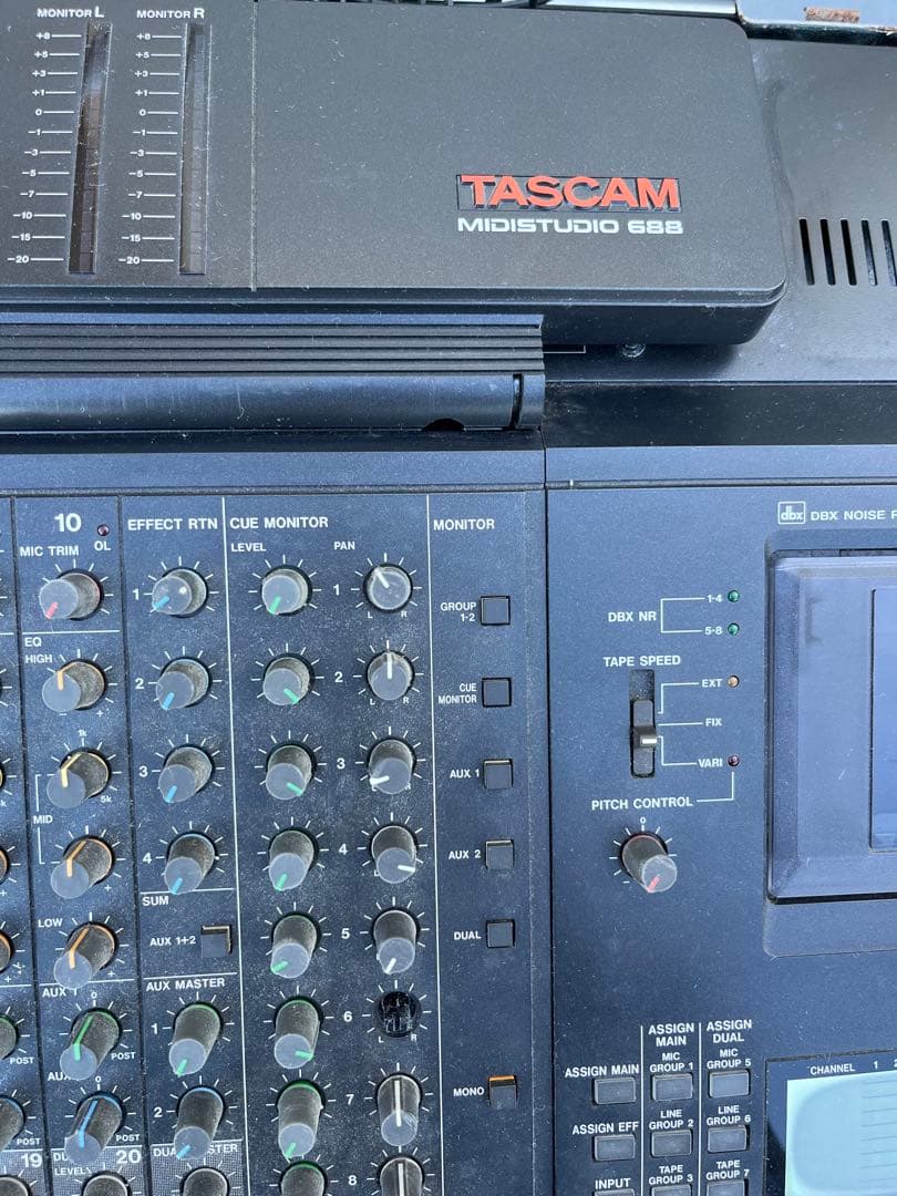 【みすず様】TASCAM MIDISTUDIO 688 リモートコントローラー付