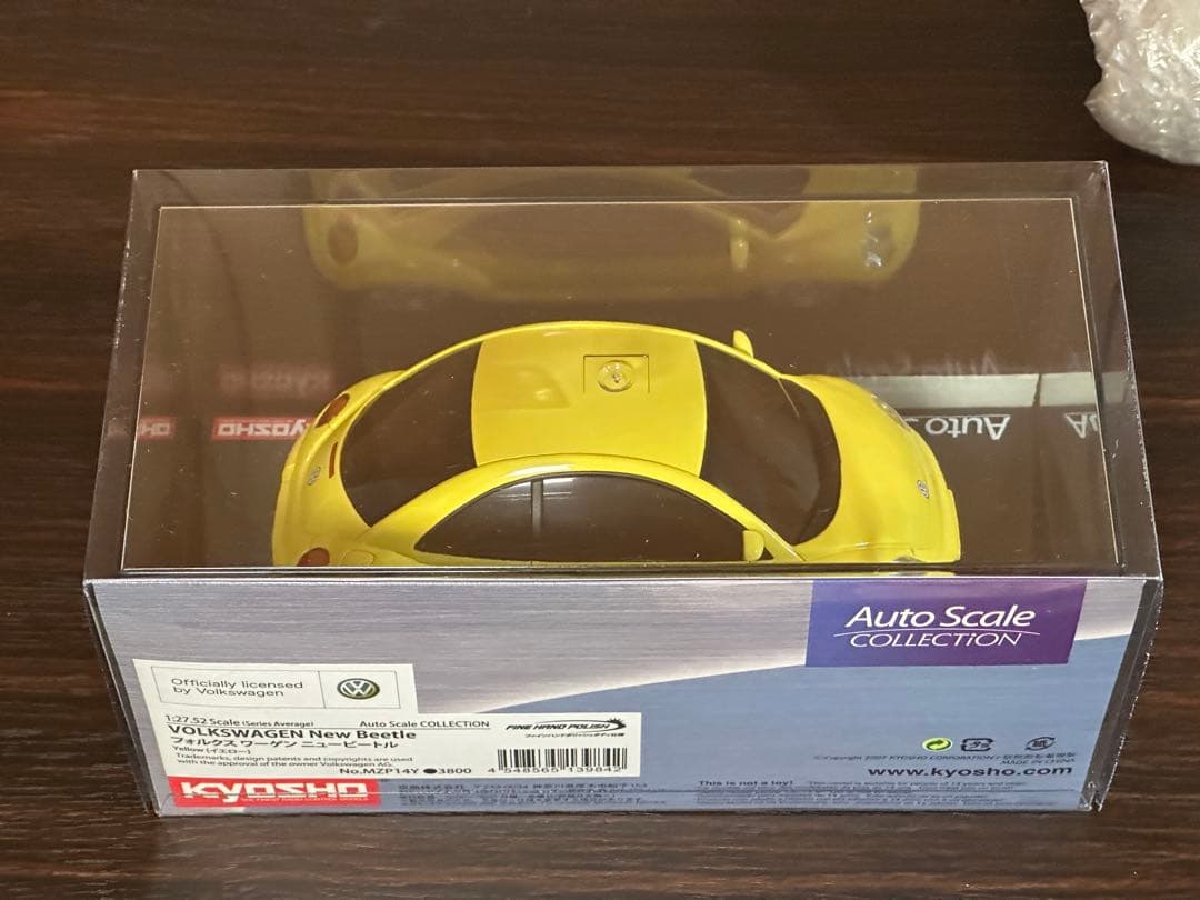 京商 ミニッツ　フォルクスワーゲンニュービートル 黄 FHP 未開封