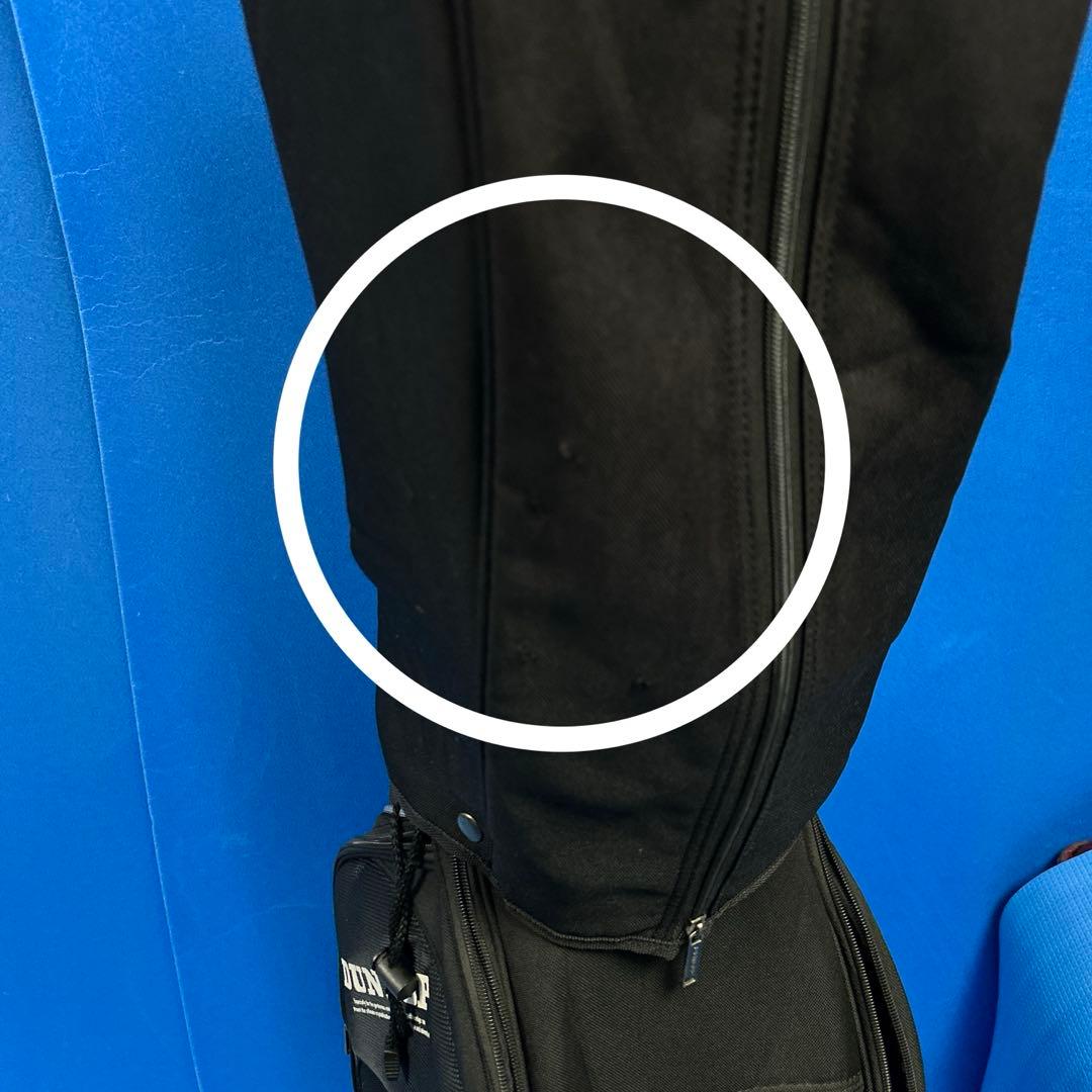 DUNLOP ブラックキャディバッグ