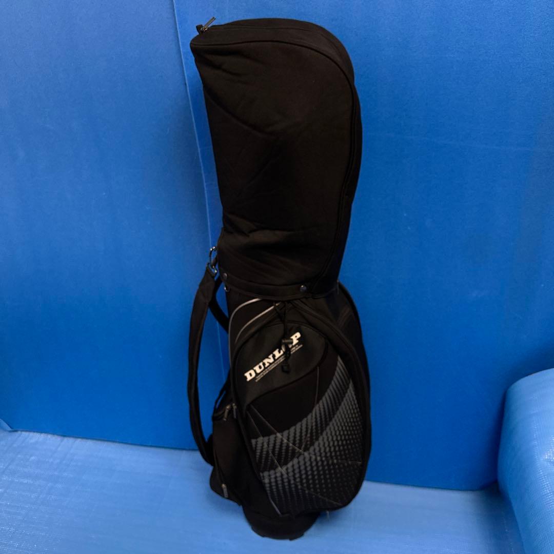 DUNLOP ブラックキャディバッグ