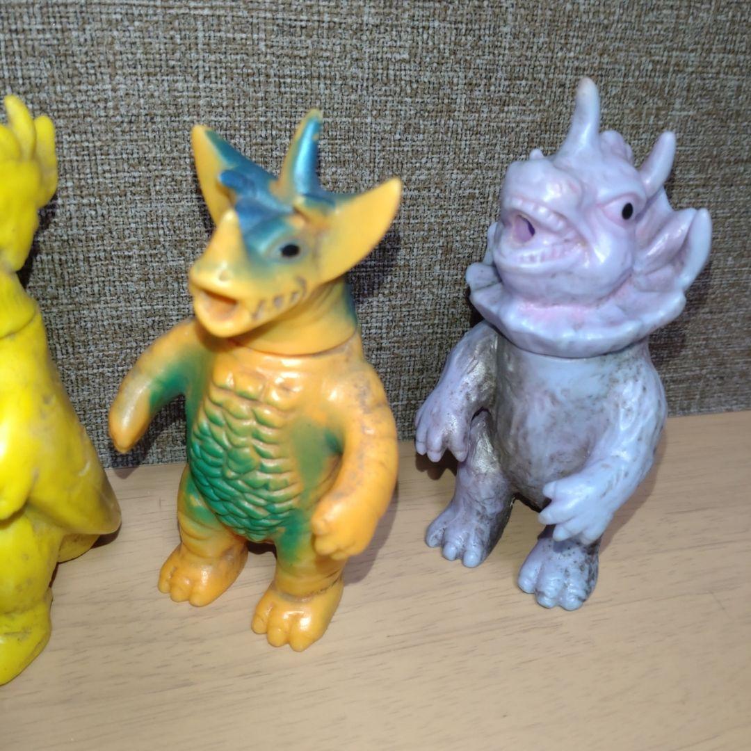 昭和レトロ パチ怪獣 ソフビ 無版権 オリジナル