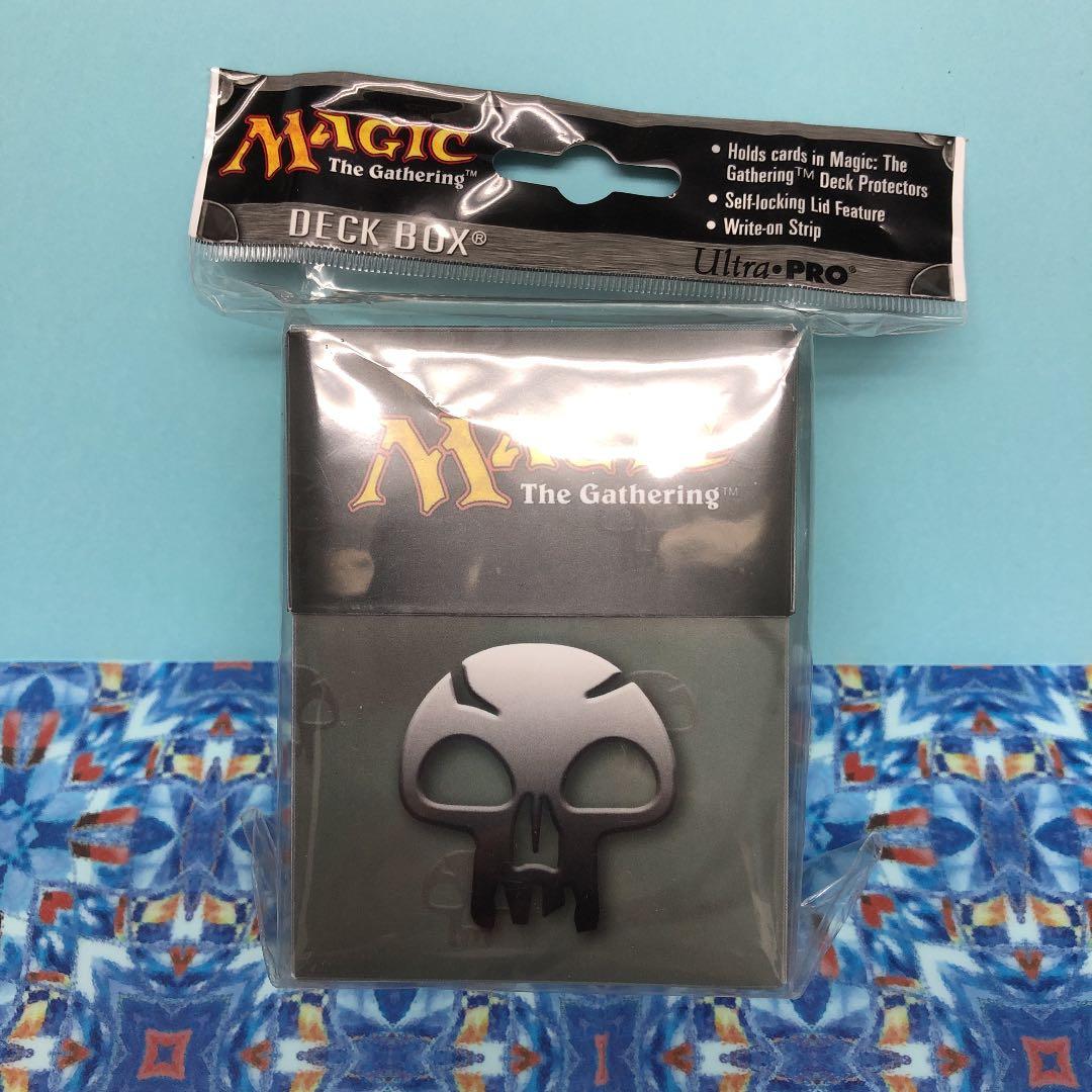デッキケース　マジックザギャザリング　マナ黒