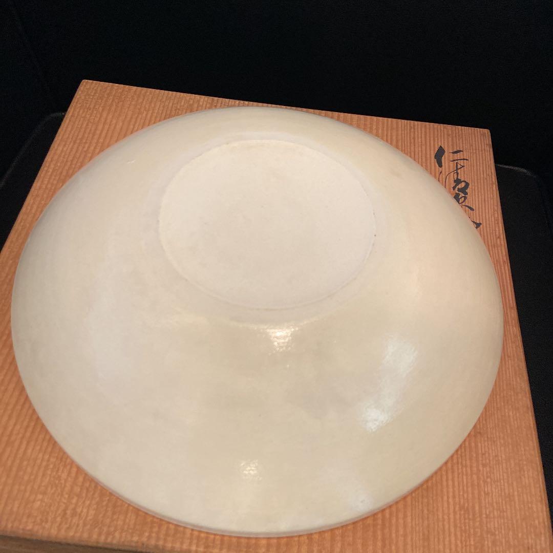 京焼 澤村陶哉 東哉 仁清瓷八束穂 鉢 音羽山 茶道具 共箱 作家もの②