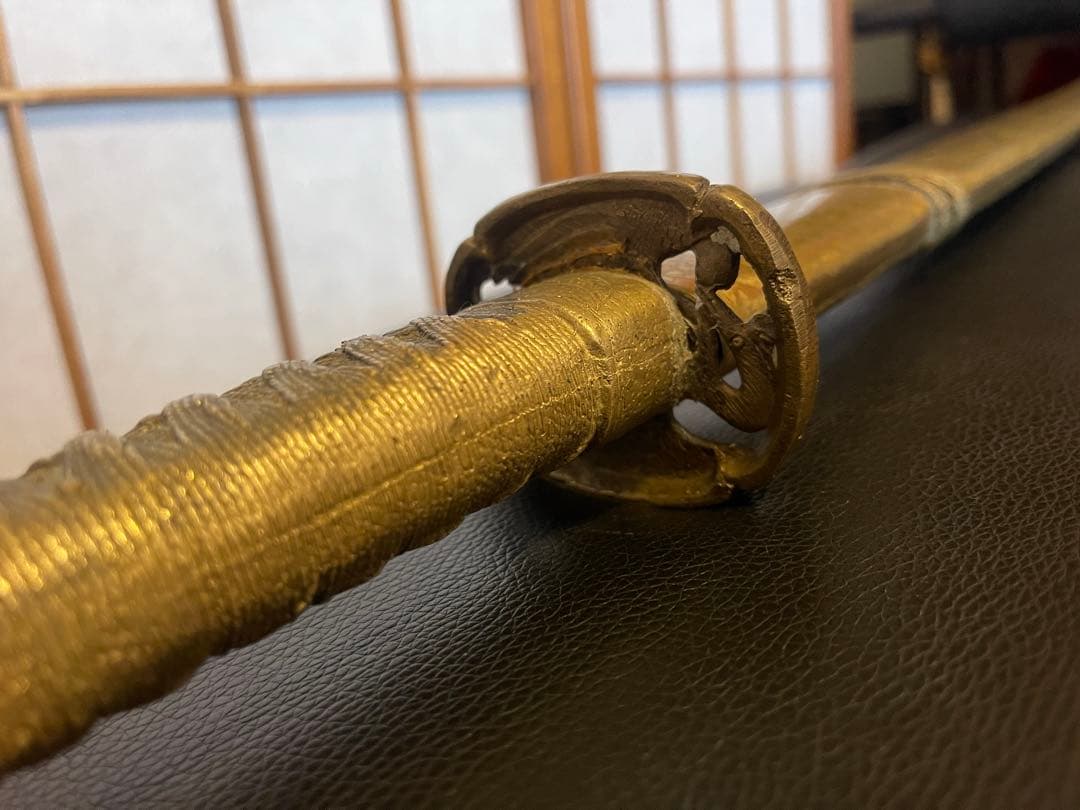 軍刀　天皇 昭和15年　佐藤小太郎　飾り軍刀　 模造刀　大　　日本刀