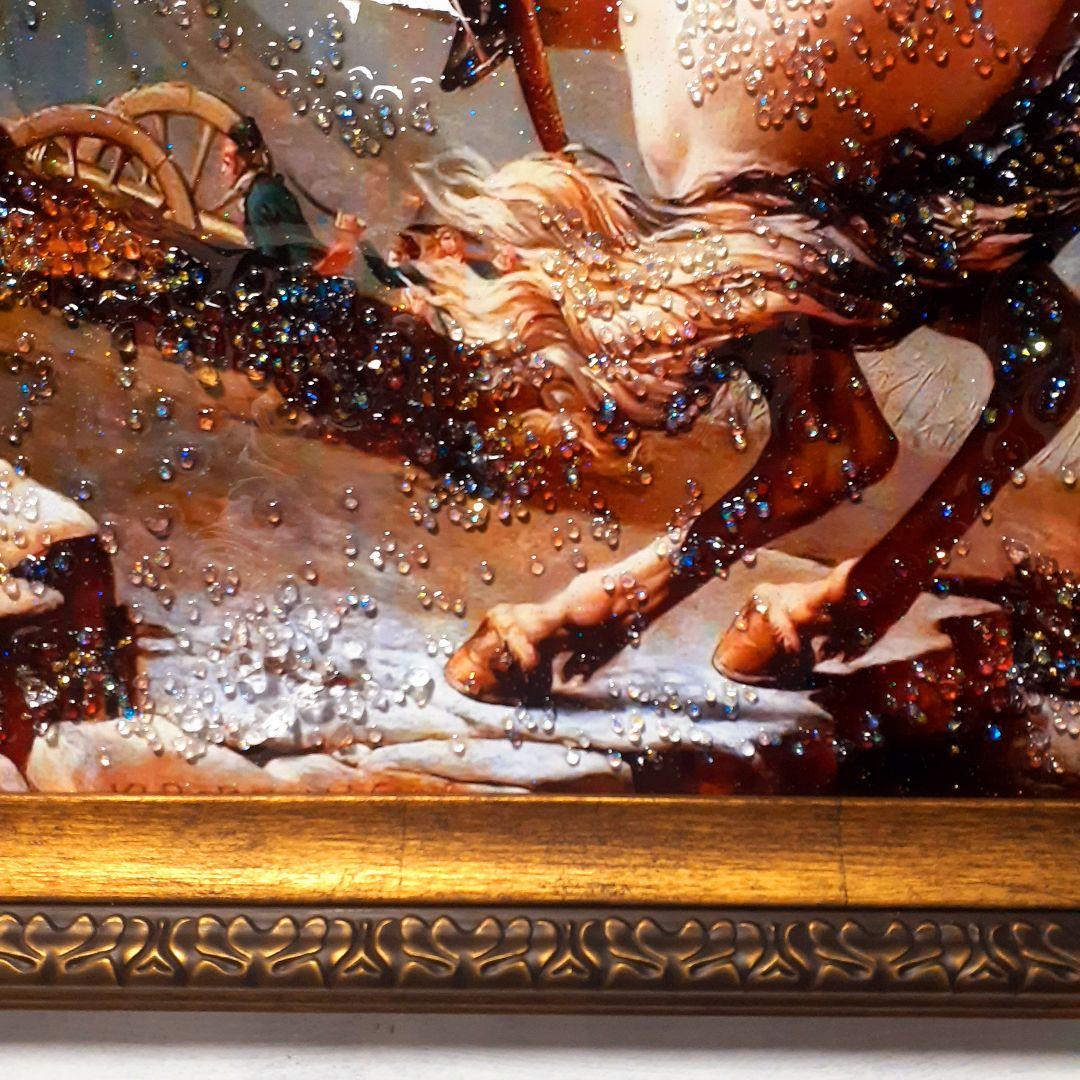 輸入雑貨　天然石　『ベルナール峠からアルプスを越えるボナパルト』　ナポレオン