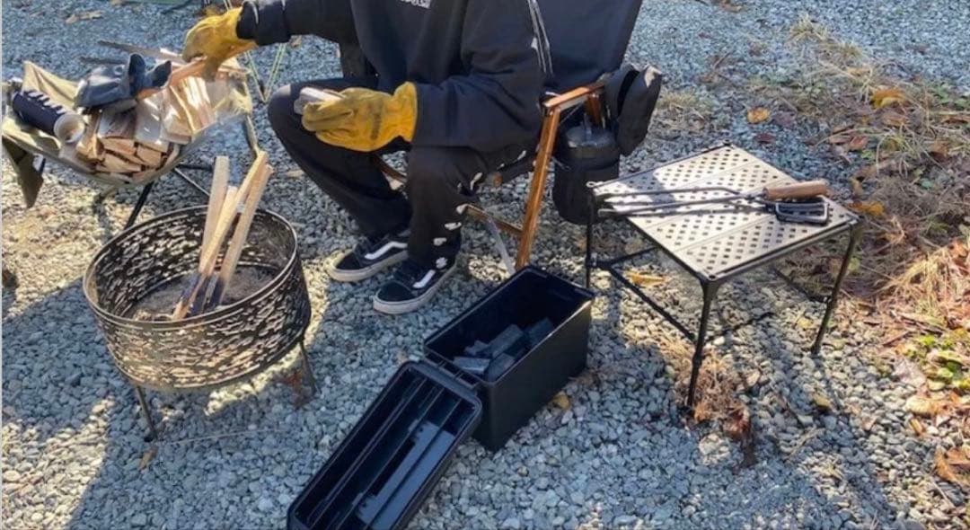 新品　line スノーライン　キューブバックパッカーズテーブル　超軽量