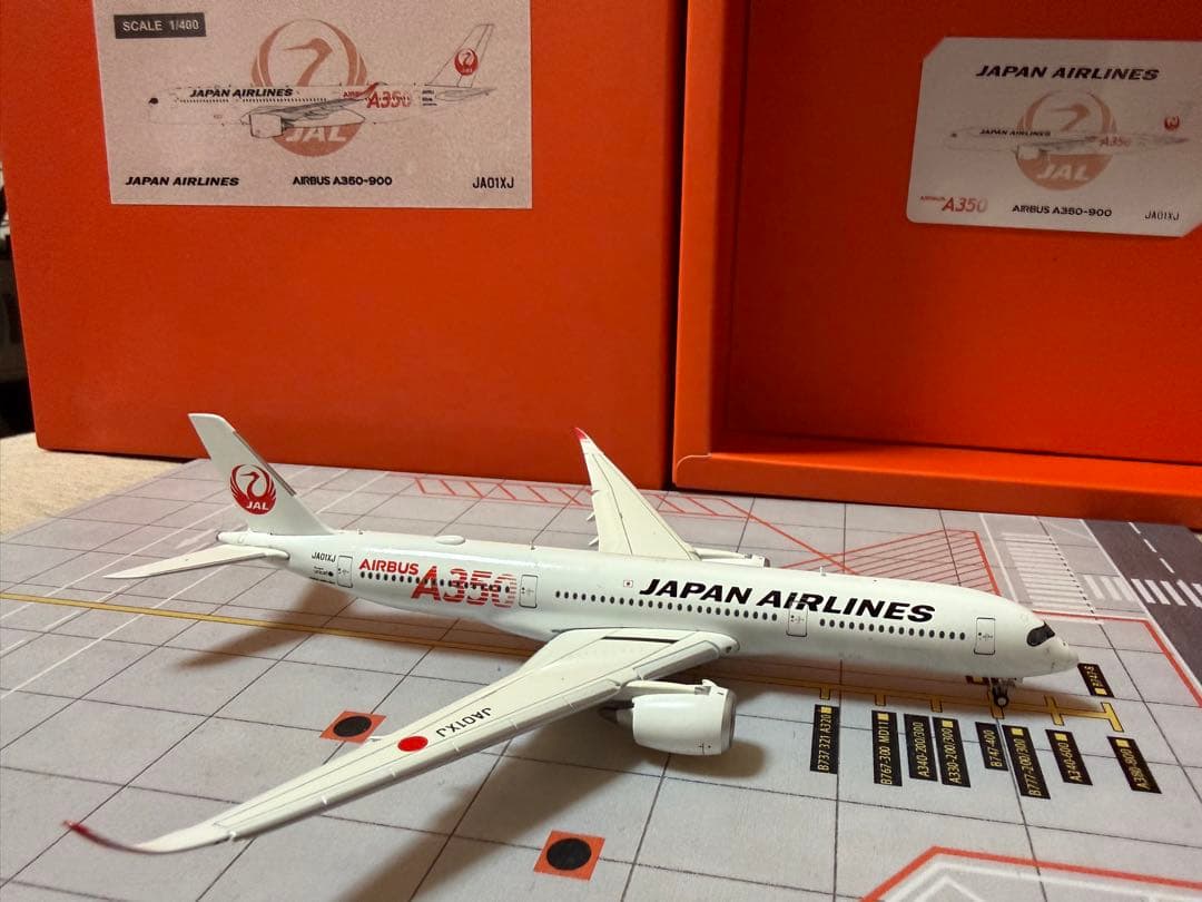JC Wings JAL A350-900 1号機 1:400 ダイキャスト