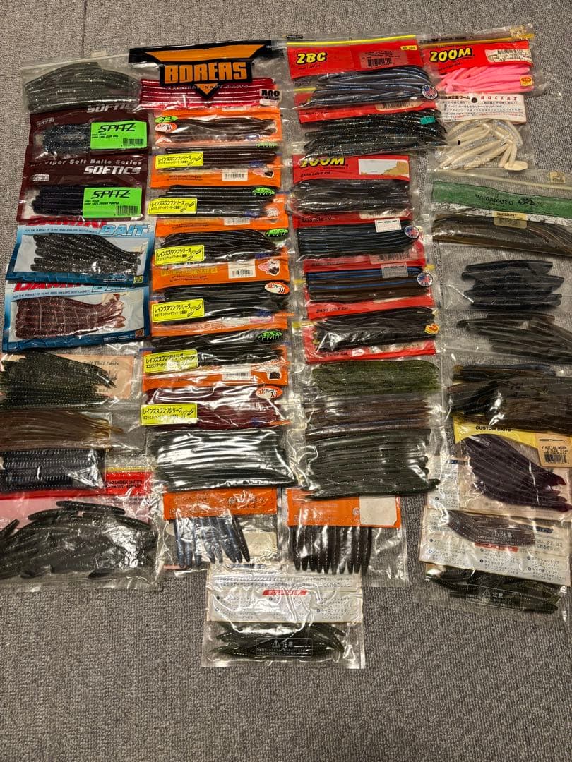 ソフトルアー ワーム まとめ売り バス釣り