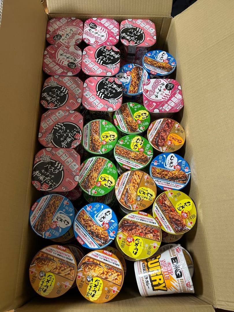 カレーメシ　パスタ　焼きそばモンチッチ　CUPNOODLE セット　まとめ売り