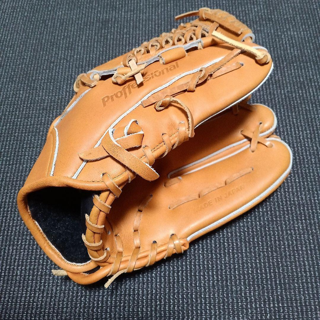 xa ザナックス　プロフェッショナル　 イエロー　グローブ　野球