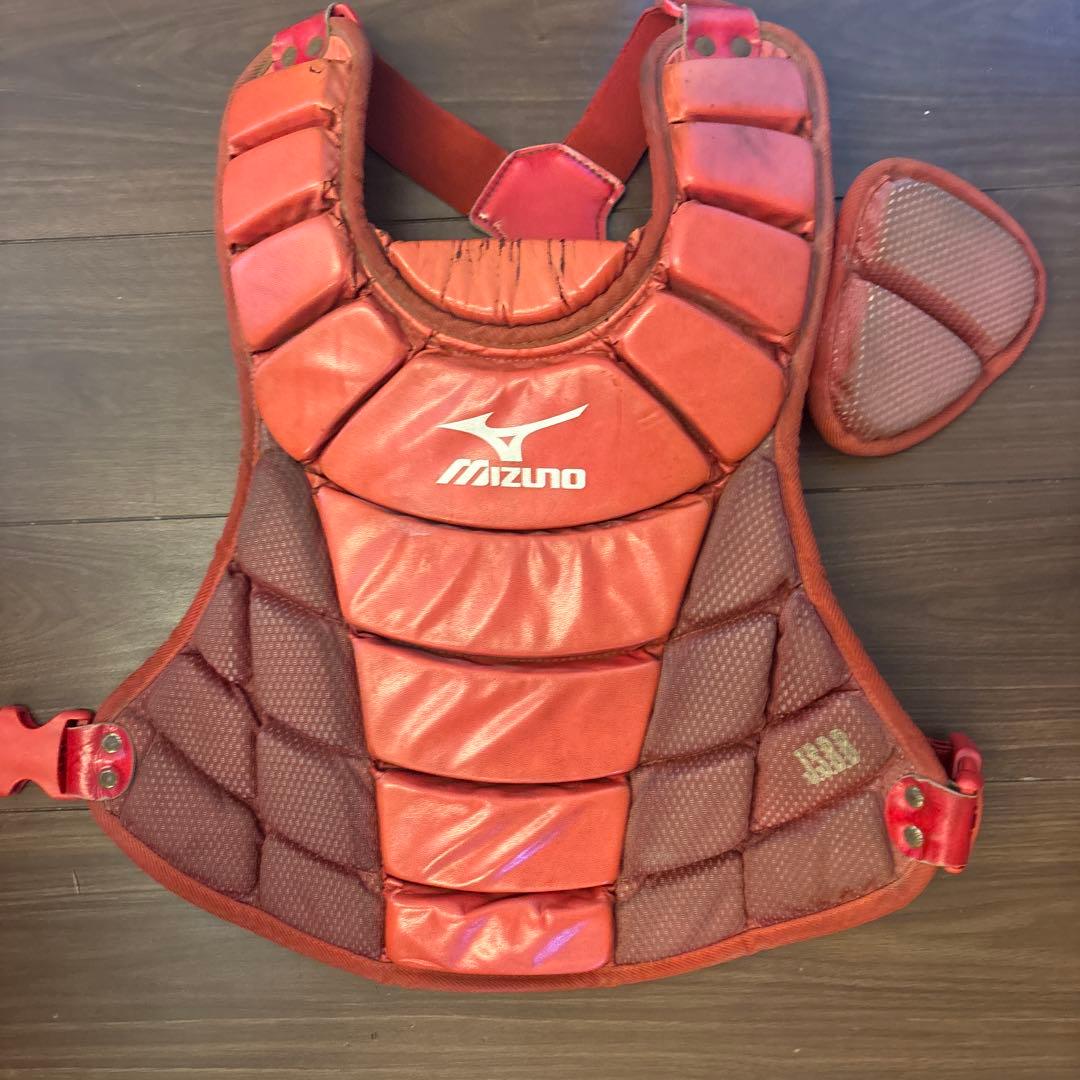 Mizuno キャッチャー防具 少年用 キャッチャーミット付き