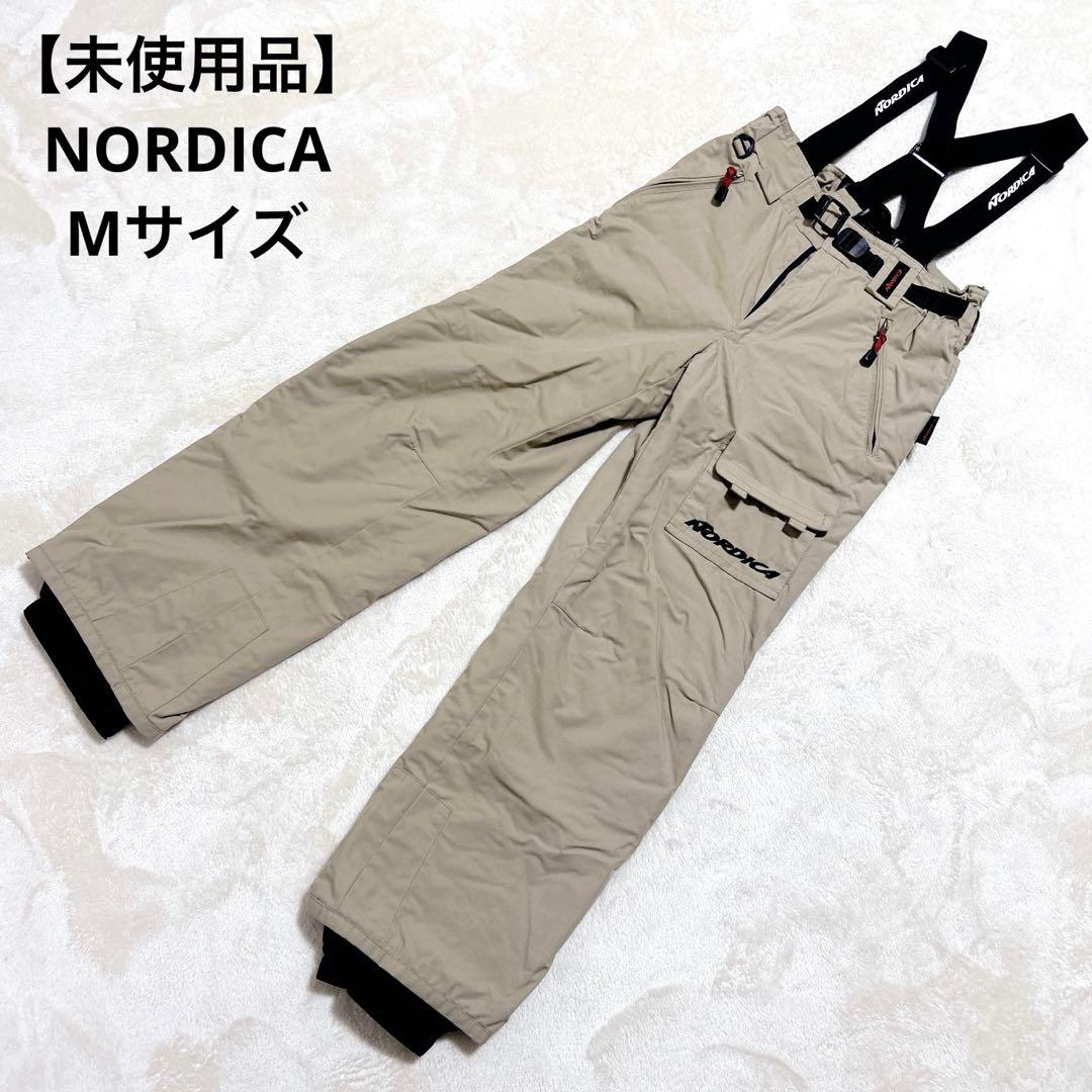 未使用　NORDICA　スキー　スノボ　パンツ　M サスペンダー ベルト付き