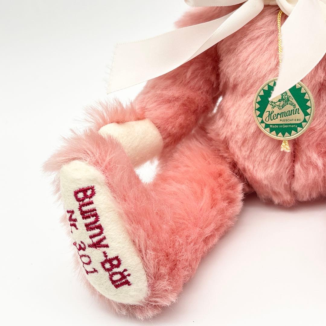 【希少】Hermann 限定500体 テディベア バニーベア ハーマン ピンク