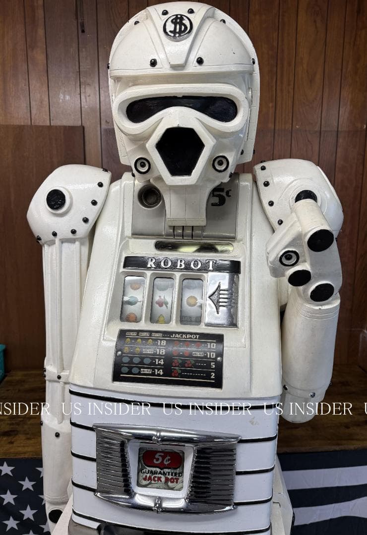 カルフォルニア直輸入　世界にひとつ!! 1947年製スロットマシンをカスタマイズ