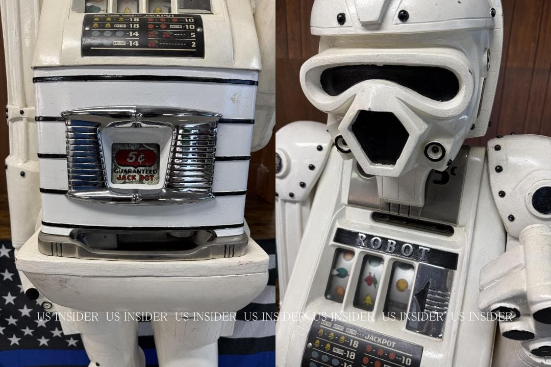 カルフォルニア直輸入　世界にひとつ!! 1947年製スロットマシンをカスタマイズ