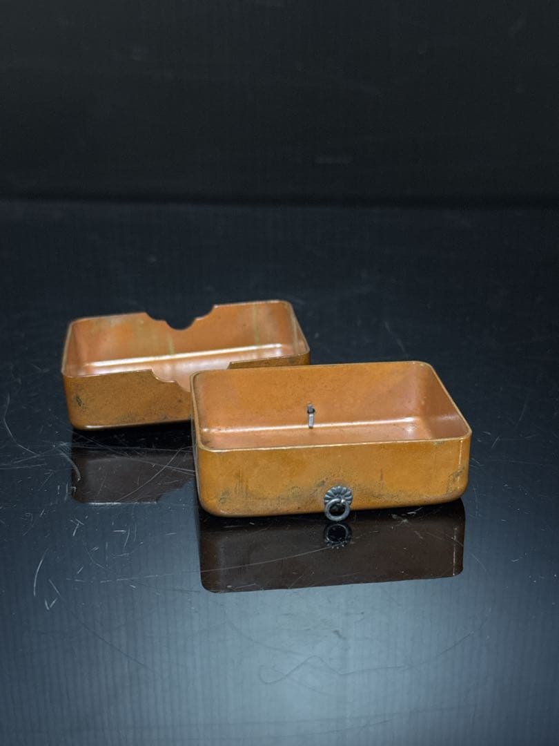 国鉄 鐡道五十年祝典 銅製 箱 ボンボにエール