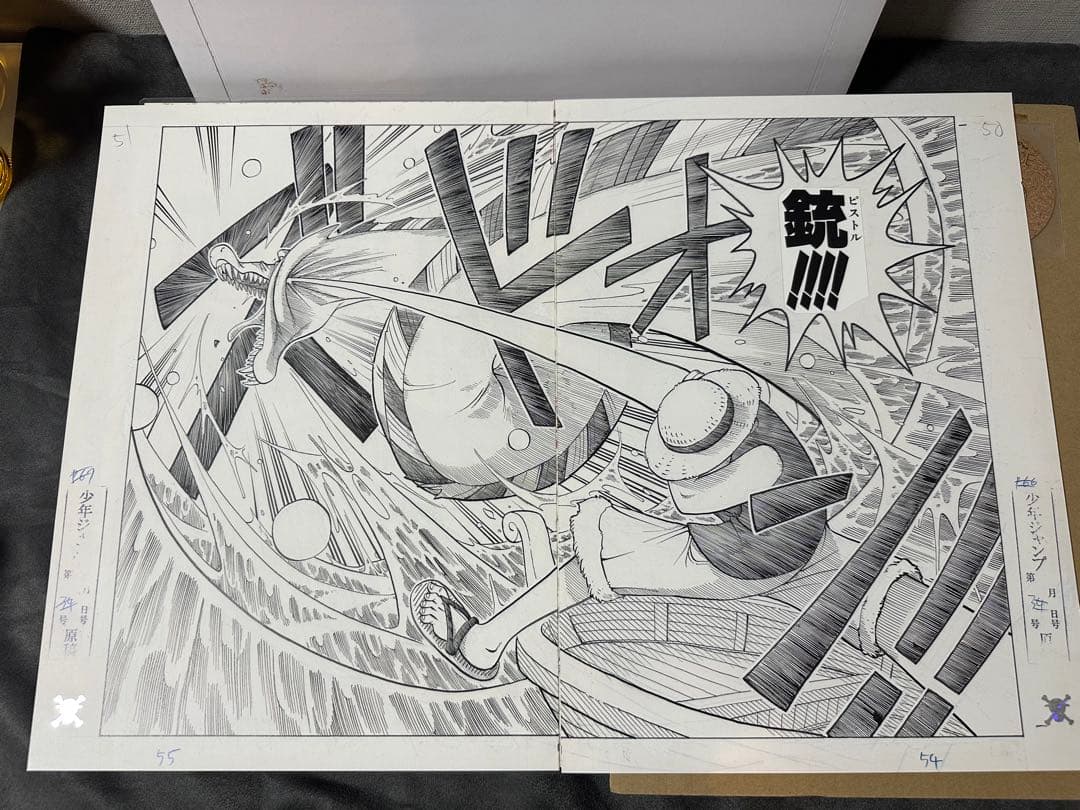 【第1話複製原画BOX】未使用&オマケ付き/ONE PIECE