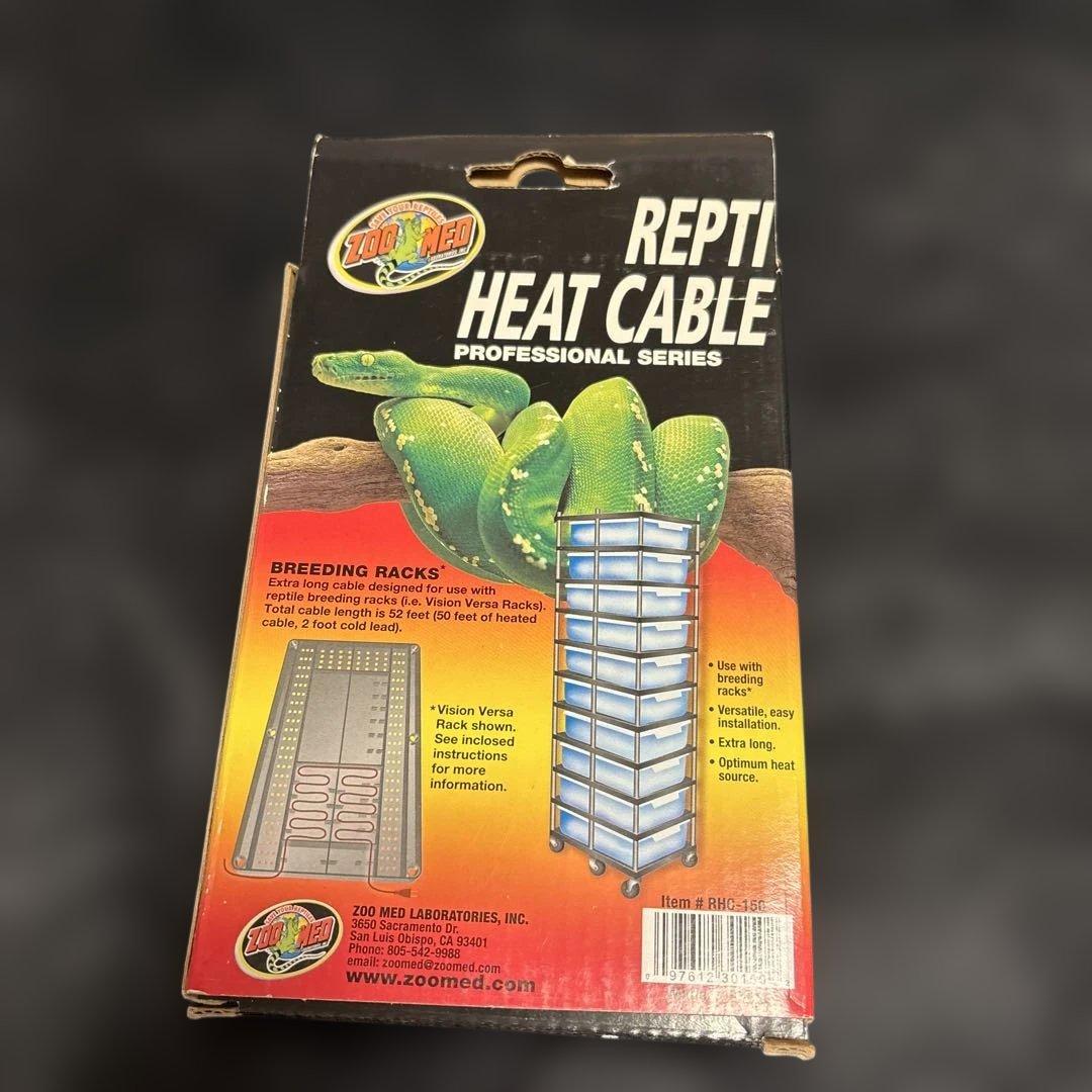ズーメットジャパン　レプティヒートケーブル　　150w 16メートル