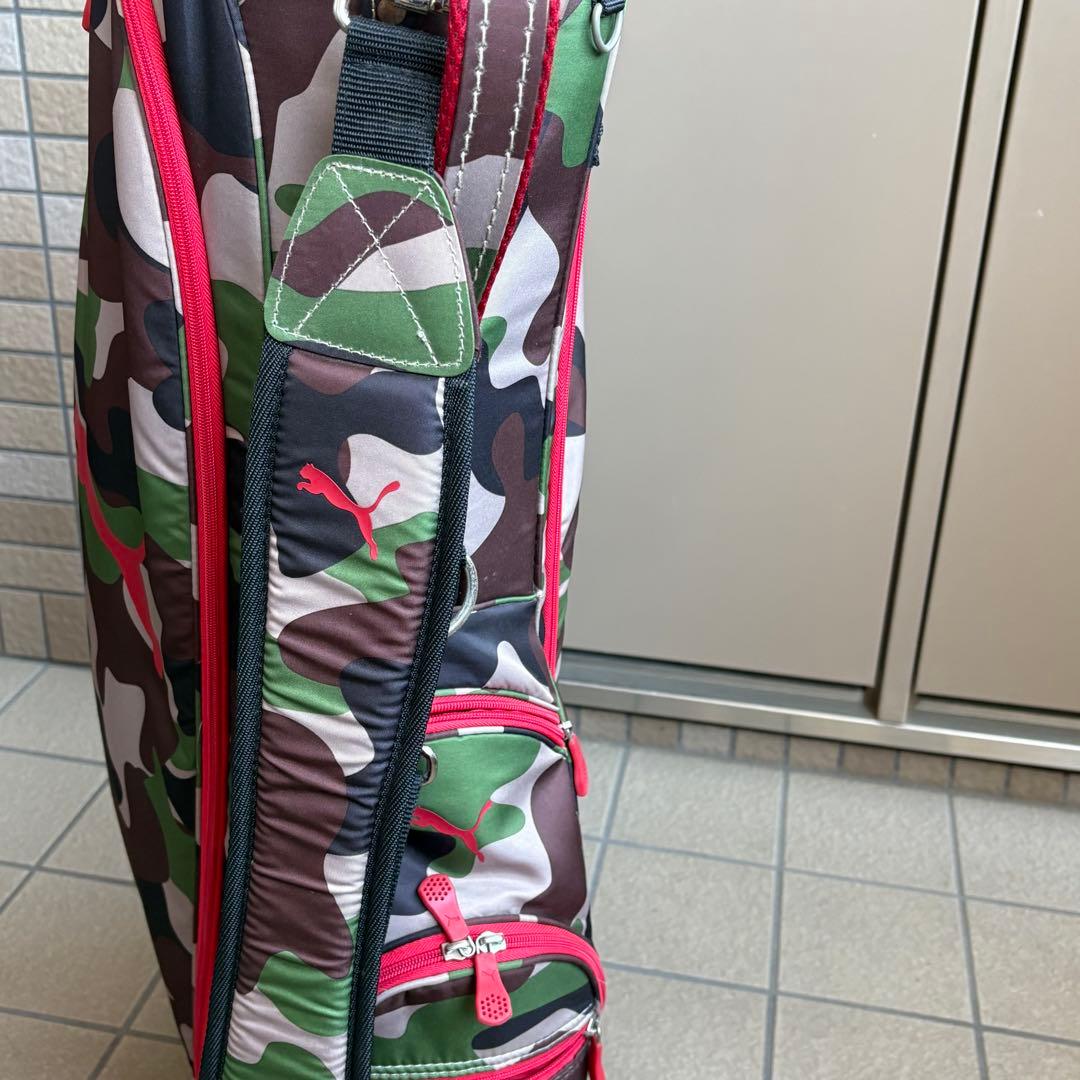 大人気‼️プーマ　迷彩 ゴルフキャディバッグ　キャディバック　ユニセックス